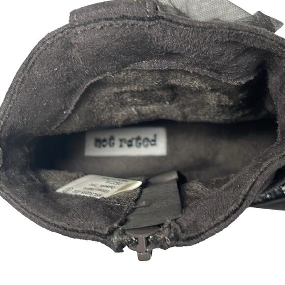 Not Rated Midas Gray Embellished Cowgirl  Boots Women's Size 6 - Picture 6 of 9